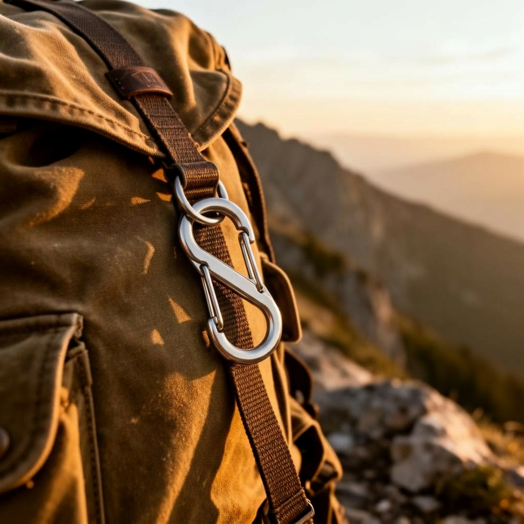 S-Buckle Mini Alloy Snap Hook