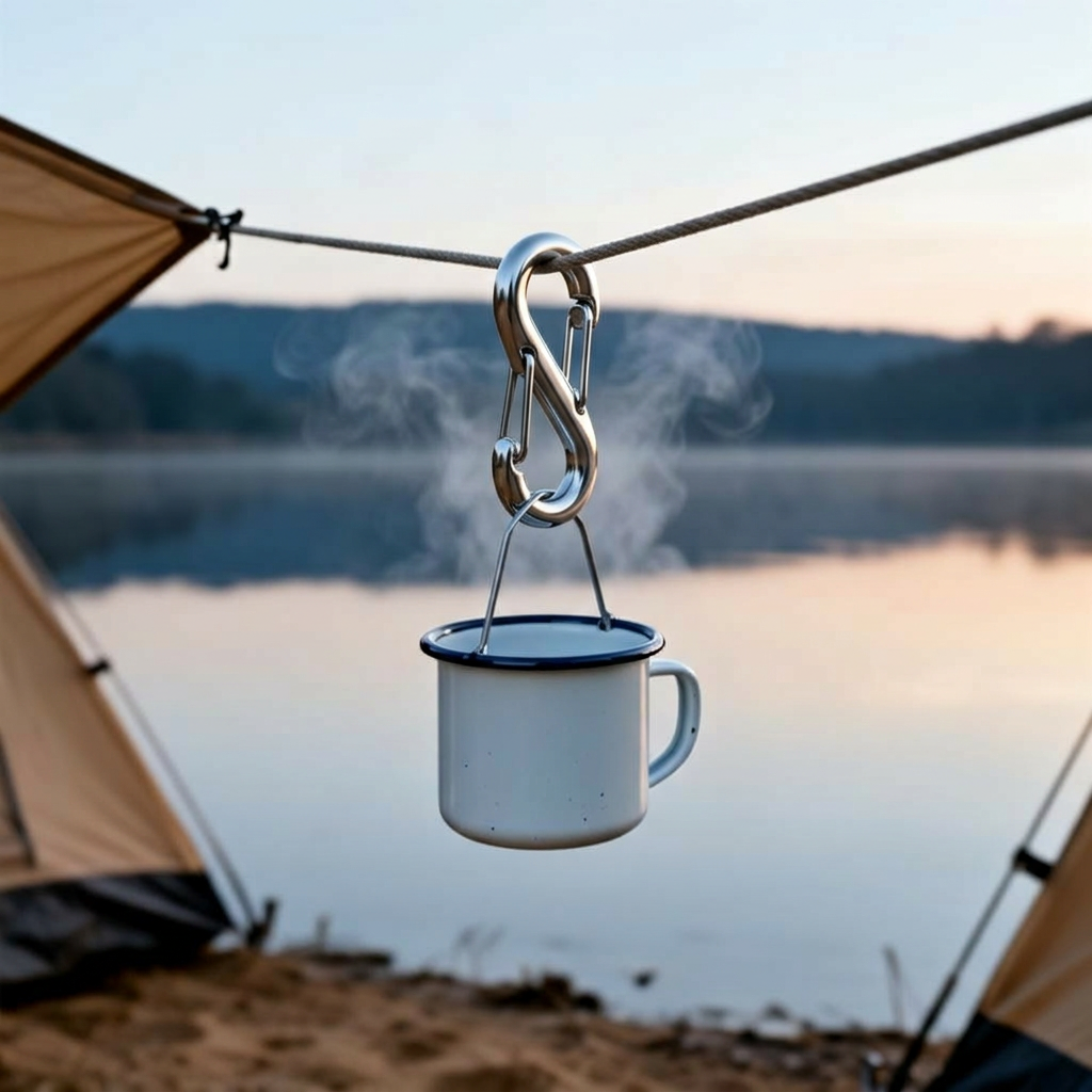 S-Buckle Mini Alloy Snap Hook