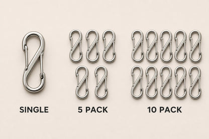 S-Buckle Mini Alloy Snap Hook