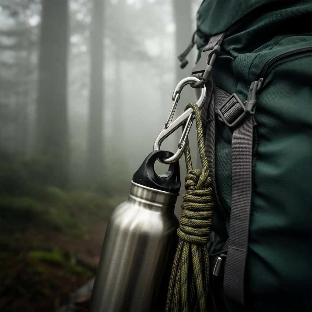 S-Buckle Mini Alloy Snap Hook
