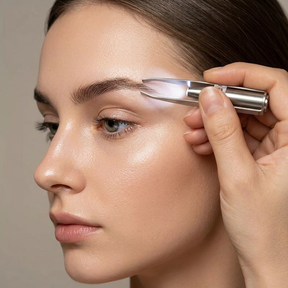Lumi-Tweez LED Eyebrow Tweezer (1pc)